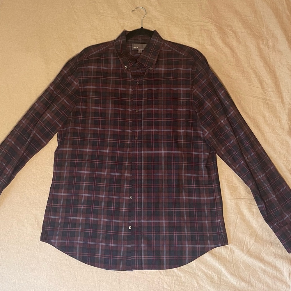 Vince plaid shirt